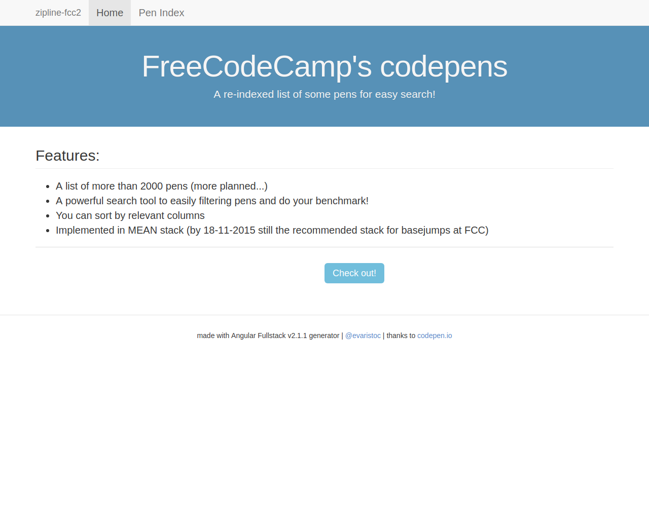 CodePen freeCodeCamp project lists